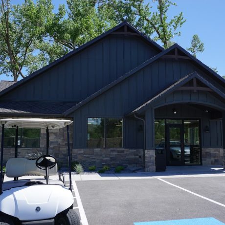 Clubhouse at Riverside RV Luxury Resort in South Weber, Utah, perfect for relaxation and fun.