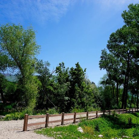 Breathtaking panoramic views of the surrounding mountains, showcasing the natural beauty of Riverside RV Luxury Resort in South Weber, Utah.