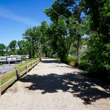 Breathtaking panoramic views of the surrounding mountains, showcasing the natural beauty of Riverside RV Luxury Resort in South Weber, Utah.